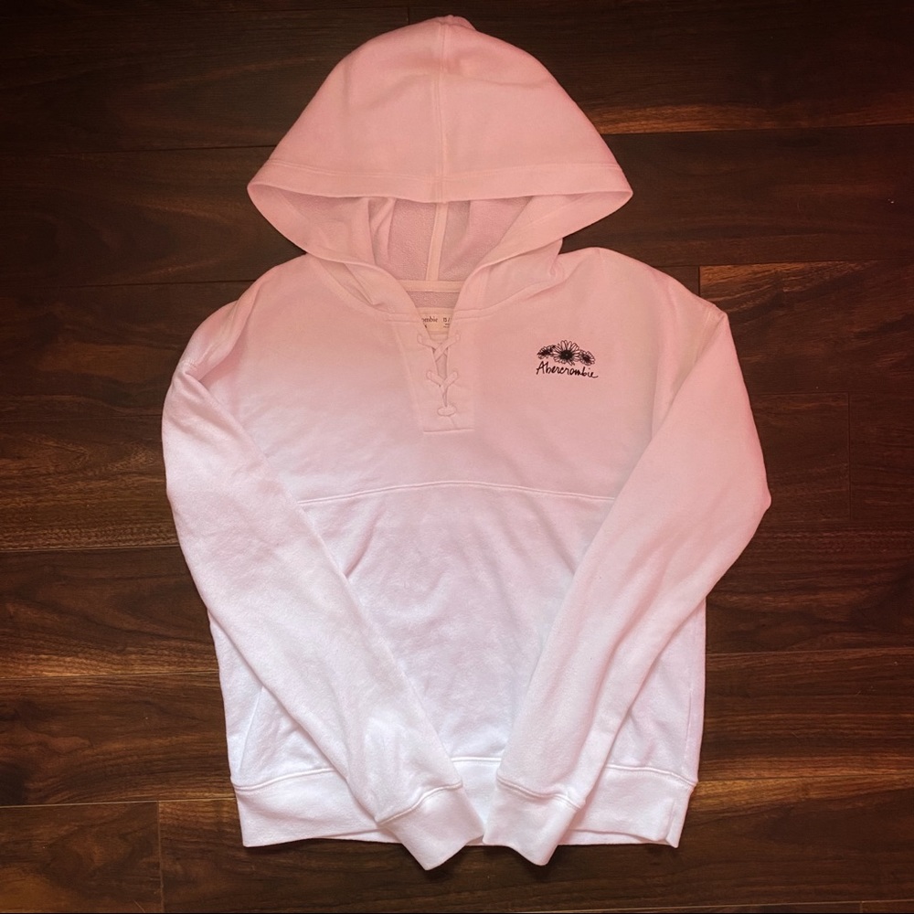 Abercrombie and Fitch Kids White Hoodie